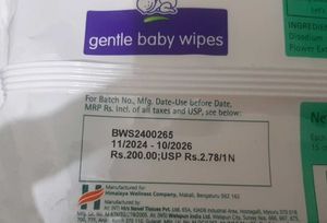 Himalaya Gentle Baby Wipes
