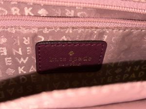 Kate Spade Burgundy Leather Satchel