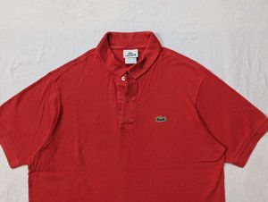 Lacoste Men's Red Polo Shirt