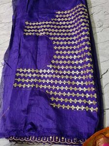 Georgette Fabric Party Wear Saree