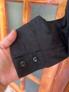 Miss sixties Black Button-Down Shirt