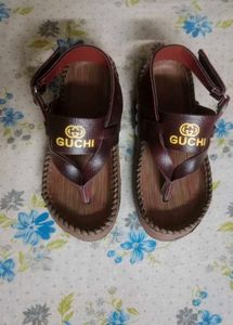 Guchi Leather Sandal