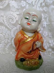 Monk Figurine