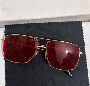 Red Tint Aviator Sunglasses