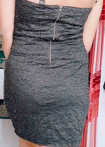 Off shoulder Black Dress