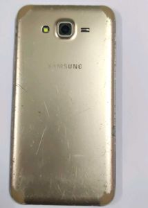 Gold Samsung J7 Smartphone only