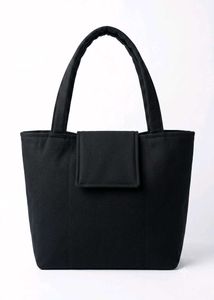 Classic Black Tote Bag