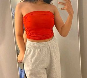 Red Tube Top (H&M)