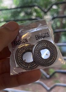 Round Jhumka Earrings
