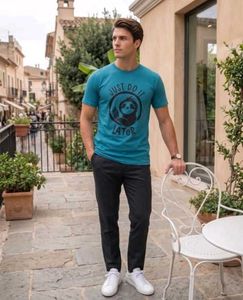 Teal "Just Do It" Graphic Tee shirt (RH)