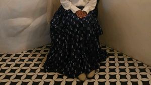 1OO% COTTON JAIPURI BLOCK PRINT LONG SKIRT