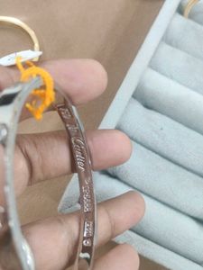 Cartier Anti Tarnish Silver Bracelet
