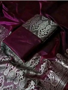 Banarasi satin silk saree. Any color at 599