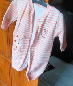 Striped Baby Romper