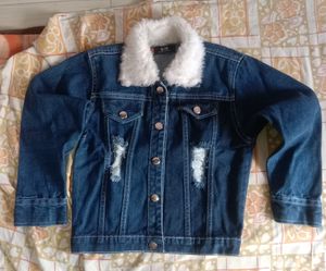 Demin Blue Jacket💙🧥✨30-34 size tk ko