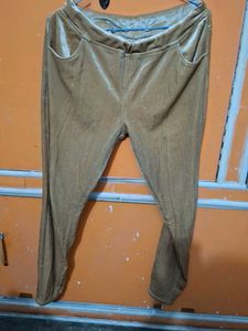 Velvet Palazzo Pants