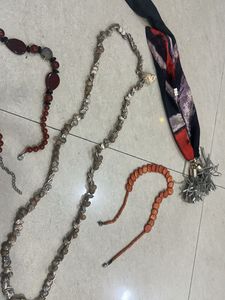 Bohemian Beaded Necklaces Set