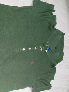 Green Polo T-Shirt for 8to 10 boy or girl