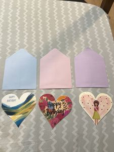 Factor Notes Heart Birthday Cards Set Of 3