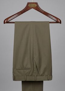 Classic Olive Green Blazer and Pants