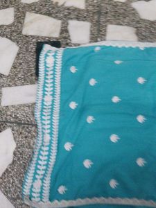 Blue Chikankari Kurta