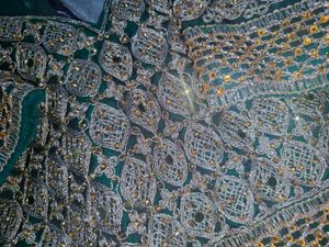 green lehanga choli