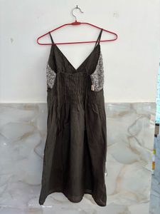 Ethereal Dress with Floral Detail