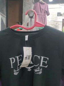 H&amp;M 'Peace' Graphic Tee