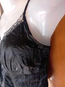 Satin Lace Cami Top