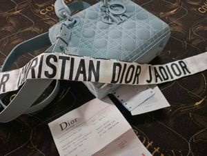 Dior bag light blue