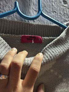 Cute Heart Pattern Sweater