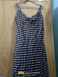Wonderful Zara Dress With A Nice Quality Polka Dot
