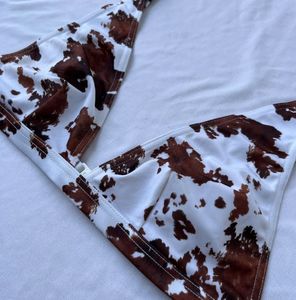 ASOS Cow Print Bikini Top