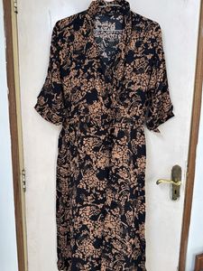 Stylish Printed Midi Dress