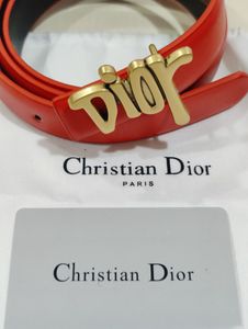 D ior Slim Belt For Women In Excellent Condition