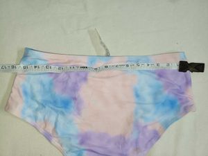 Tie-Dye High-Waisted Bikini Bottom