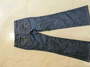 Embroidered Flare Jeans