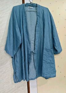 Denim Kimono Style Jacket 🧥