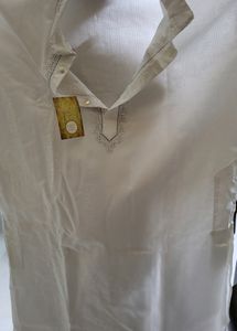 Men's White Kurta, New With Tag