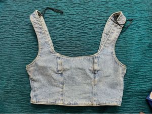 ZARA Denim top