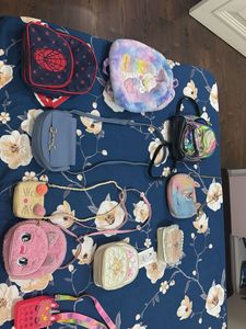 Cute Iridescent Backpack with Sequins
