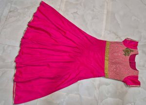 Beautiful Pink Ethnic Gown