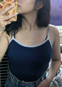 Cute Strap Crop Top