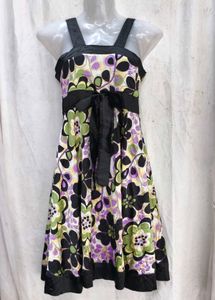768. Floral mini frock