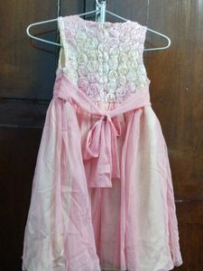 Charming Pink Floral Party Dress (US brand)