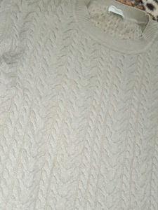 Grey knit sweater 🎀