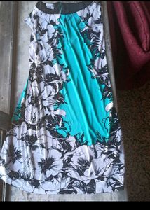 Floral Print A-Line Dress