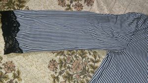Striped Button-Up Shirt