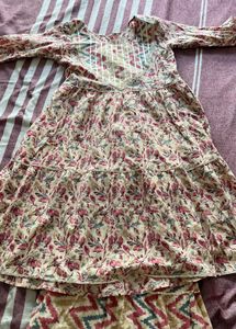 Floral Kurta Sharara Set
