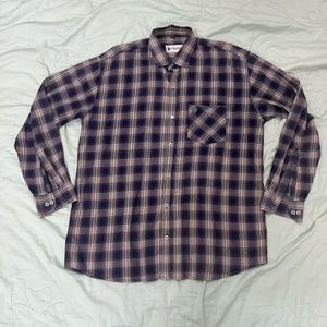 Men's Classic Plaid Long Sleeve Shirt